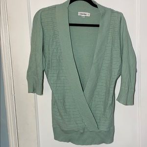 Calvin Klein mint green top
